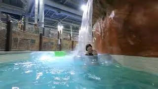 Kalahari Indoor Waterpark Lazy River Lap