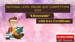 National level online quiz with Certificate based on 