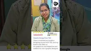 Graphic Design Course Student Review | TGC Animation and multimedia