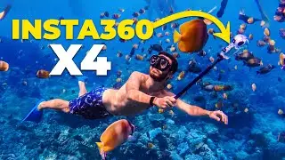 Alla Scoperta dell'Indonesia: Snorkeling con Insta360 X4 e Ace Pro
