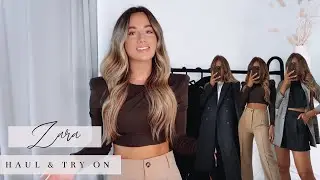 FIRST ZARA AUTUMN/FALL HAUL & TRY ON 2021 | Rachel Holland