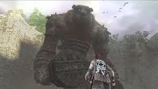 Shadow of the Colossus: Valus Boss Fight - 1st Colossus (PS3 1080p)