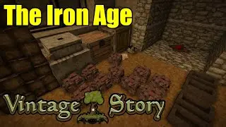 From Iron Nuggets to Iron Tools With the Bloomery | Homo Sapiens Vintage Story S3E21