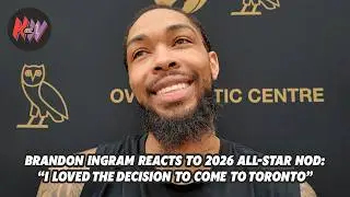 Brandon Ingram on being 2026 All-Star: 