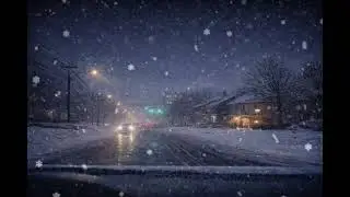 Winter Night Drive ❄️🚗