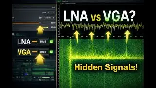Подробное описание SDR-приемника HackRF 🔥 Секреты усиления LNA и VGA для выявления скрытых сигналов