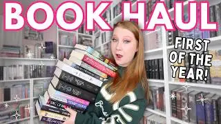 Первая книжная покупка 2026 года! 📚 Столько фэнтези, фэнтезийных романов и любовных романов! 💕