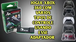 Adaptador Brook Wingman XB2 jogue com varios outros tipos de controle no seu Xbox 360