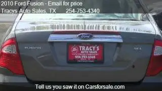 2010 Ford Fusion SEL for sale in Waco, TX 76711 at Tracys Au