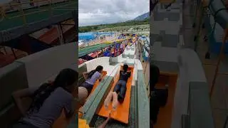 Multi racer slide at blue land water park tirupati #tirupati #waterpark #slide  #tirupatiwaterpark
