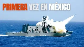 Primer lanzamiento de un misil desde un buque mexicano 2004