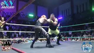 Aereo Cat, Fly Cometa y Nicky Star vs Garra Mortal, Torbellino e Infierno  ARENA NEZA/INVASI&Oacute;N INDY