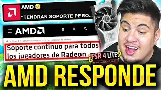 &iexcl;AMD RESPONDE a su ERROR sobre RDNA 1 y RDNA 2! &iquest;RX 6000 tendr&aacute; FSR 4?