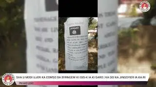 SHA U MODI UJOR KA COMSO BA BYRNGEM KI ISIS-K IA KI GARO | KA DEI KA JINGSYIER IA KA RI