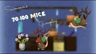 Transformice - Swimmn Racing : 70-100 mice! #2