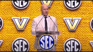 Clark Lea at SEC Media Days 2022