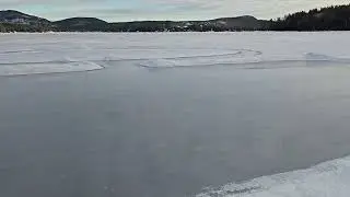DIY zamboni Schroon Lake part 2