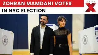 Zohran Mamdani Votes in New York City Mayoral Election with Wife Rama Duwaji | NewsX