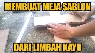 Membuat Meja Sablon Dari Barang Bekas