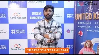 How Chaitanya Got UK Student Visa & IT Support Job | University of East Anglia | Oneiric Overseas