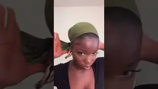 Quick & EASY Headwrap Tutorial Style | Low Bun   #headwrap #headwrapstyles #protectivestyle #turban
