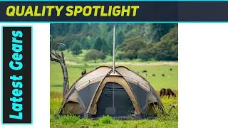 POMOLY Dome X6 Pro: The Ultimate 4-Season Freestanding Hot Tent Fortress