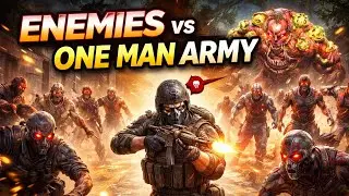 One Man Army vs Endless Enemies | Intense FPS Action Gameplay