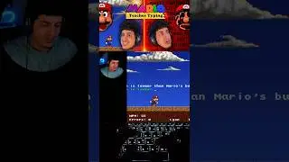 A MARIO TYPING INDIE GAME‼️ #pcgaming #gaming #gamingshorts #gameplay #LyonClips