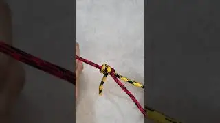 DIY Knot Practical/Connecting two ropes using the octopus knot method/#shorts #shortsyoutube #KNOT