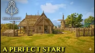 Bellwright - Maiden Voyage - A PERFECT Start to a PERFECT Town - Let's Play Episode 1 #bellwright