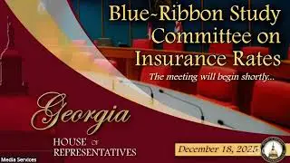 Blue-Ribbon Committee on Insurance Rates 12.18.25