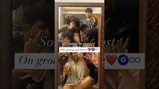 songs to post on group pictures❤️🧿🔗 #songs #group #friendship #story #storyideas  #instagram
