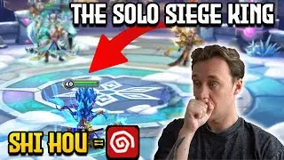 Король водяных обезьян в одиночку: осада | Summoners War Siege