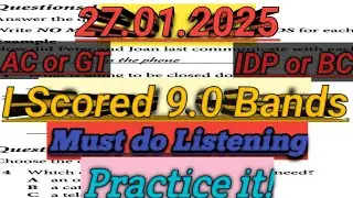 IELTS LISTENING PRACTICE TEST 2025 WITH ANSWERS | 26.01.2025 | McGraw Hill Listening Test | Idp exam