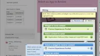 Forms Experience Builder and Portlet Wiring