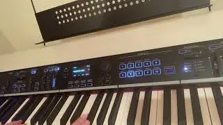Playing Strings: symphonic choir sound on Korg Grand Stage X