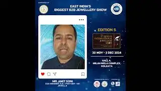 Amit Soni COA Member - GJC, Partner - KIK Jewels