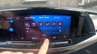 Comment acc&eacute;der et g&eacute;rer le menu climatisation sur Volkswagen Multivan T7 (2021 &ndash; aujourd&rsquo;hui)