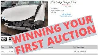 How to win a car auction COMPLETE REBUILD Ep1