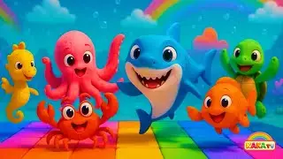 Ocean Animal Dance Party! 🐬✨ | Fun Song for Kids & Toddlers