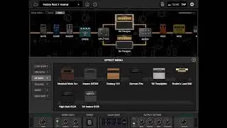 Positive Grids Bias FX Pro metal sound test.