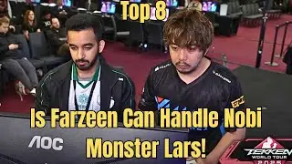 Farzeen (Victor) Vs Nobi (Lars)  | TWT 2025 BAM 15 Top 8 |Tekken 8