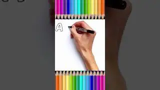 🏆Sally is Painting ABC | Learn English Alphabet | 🌈Best Learning Video for Toddlers.
