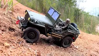 JJRC C8815 Military Vehicle 1/10 scale RC car | Off-road Drive-8