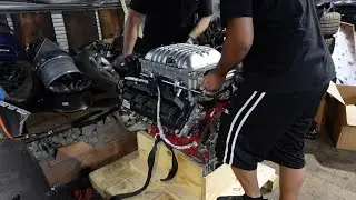 BUILDING THE WORLD'S FIRST REDEYE JEEP TRACKHAWK! (PART 3)