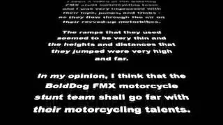 Motorcycle stunt riders jumps and flips | BoldDog FMX Team