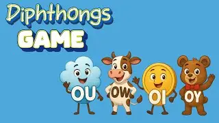 Phonics Detectives: Vowel Team Sound Game! (OI, OY, OU, OW)