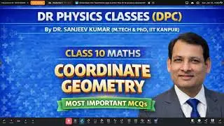 Ch 07 Coordinate Geometry Class 10 Top 20 MCQs #maths #class10 #education #mcq #boardexam2026