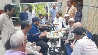 محمد بشويكة و رشيد شمالي تفرج وستفد ف لعب ديال شدان الكبار