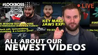 Key Cutting Machines, Locksmith Business Insights & More Recap | #Lockboss Show & Giveaway